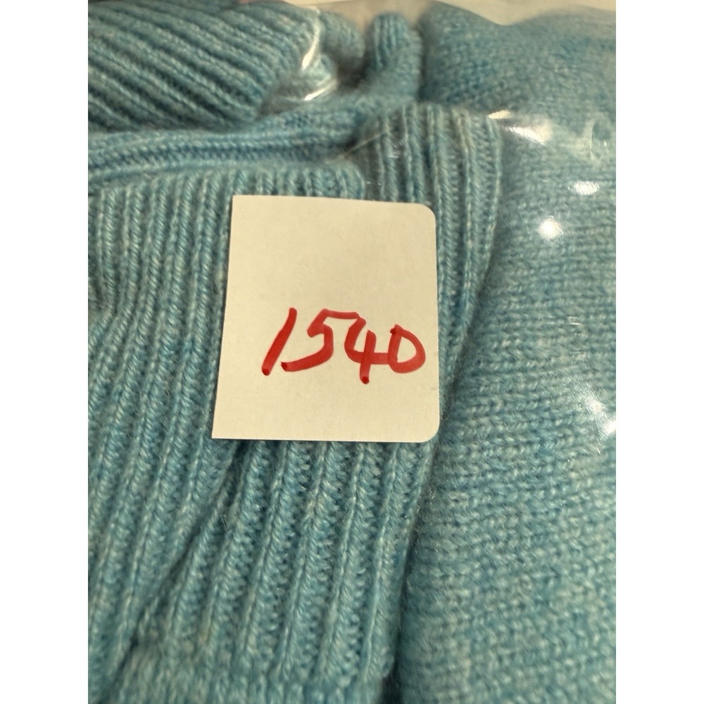 Alashan‎ Sweater, Size Large , Blue, 100% Cashmere, V-Neck, Long Sleeved - Picture 6 of 6